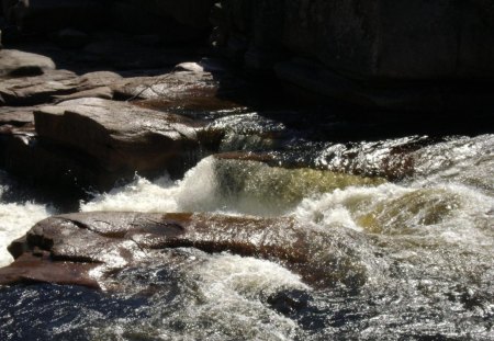 untitle23 - waterfall, rocky, river