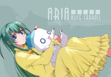 Alice and president - alice, anime, aria