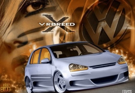 Volkswagen - vrbreed, tuned, car