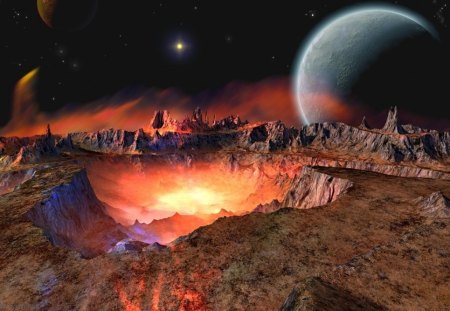 Universe - 3d, vista