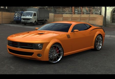 Cuda - plymouth, car, tuning, cuda, concept