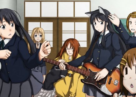 akiyama mio hirasawa yui k on kotobuki tsumugi nakano azusa tainaka ritsu yamanaka sawako - tainaka-ritsu, k, kotobuki-tsumugi, hirasawa-yui, akiyama-mio, yamanaka-sawako, nakano-azusa, on