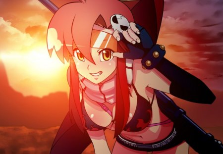 gainax gun tengen toppa gurren lagann yoko ritona - tengen-toppa-gurren-lagann, gainax, gun, yoko-ritona