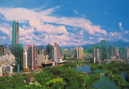 Shenzhen - China - china, cities, asia, shenzhen