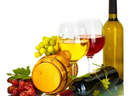 Wine - pretty, bottle, bottle of wine, beautiful, photography, beauty, colors, lovely, white wine, grapes, wine, glasses, glasses of wine, red wine, fruits, glass