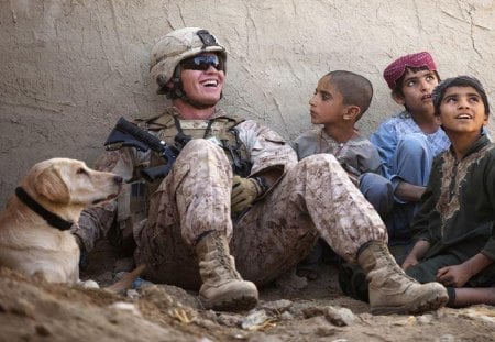 Humanity comes in many forms - usmc, marine corps, marines, recon