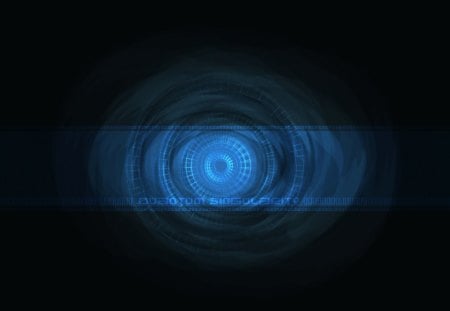 QUANTUM SINGULARITY - abstract, blue, 3d, singular, digital, quantum