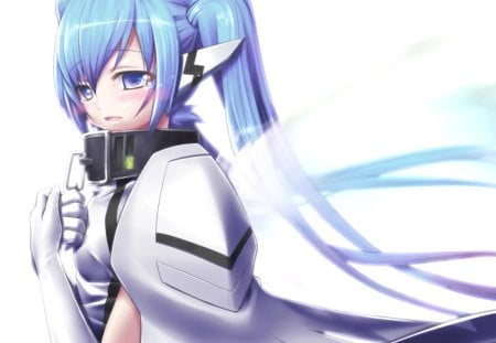 Nymph - pretty, anime, girl, cute, sora no otoshimono