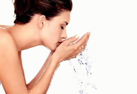 Beauty - beauty, face, wash, water