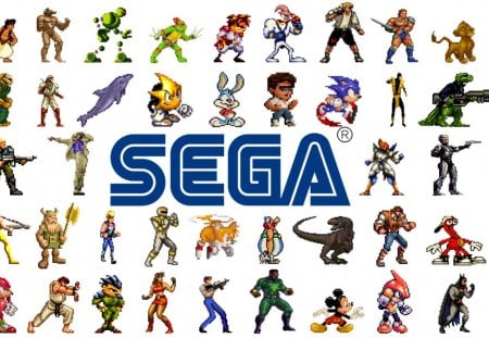 Sega Games - video, games, sega, old