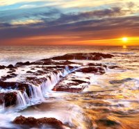 Laguna Beach Waterfall