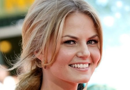 Jennifer Morrison - sweet pic, green eyes, actress, female, blonde hair, cute smile