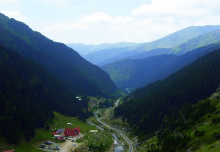 Romania - transfagarasan, mountains, vacation, green