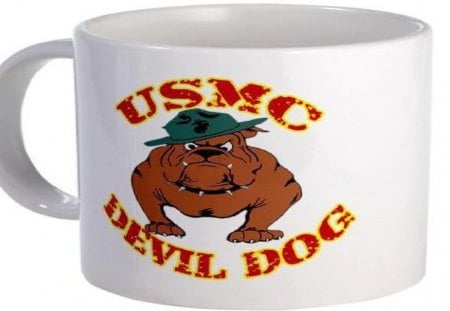 Devil Dog Cup - marines, usmc, marine corps, recon