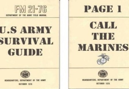 US Army Survival Guide - marines, marine corps, recon, usmc