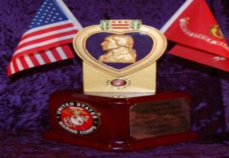 Purple Heart USMC - usmc, marine corps, marines, recon