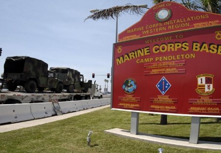 Camp Pendleton Base - usmc, marine corps, marines, recon