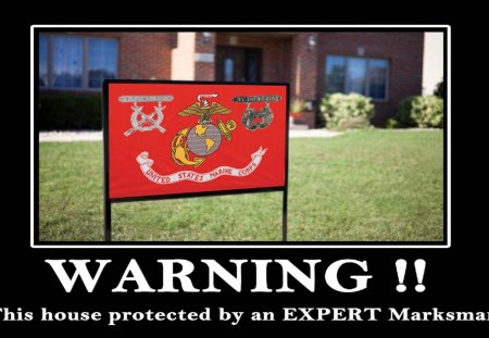 Warning !!! - marines, usmc, marine corps, recon