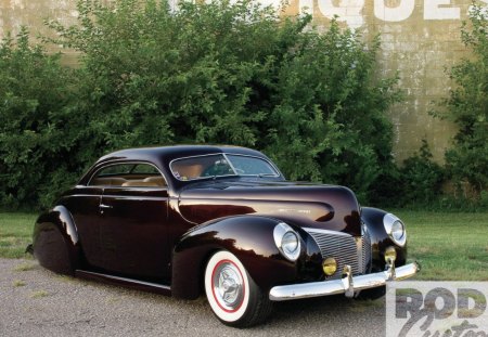 1940 Mercury Coupe - white walls, mercury, v8, classic