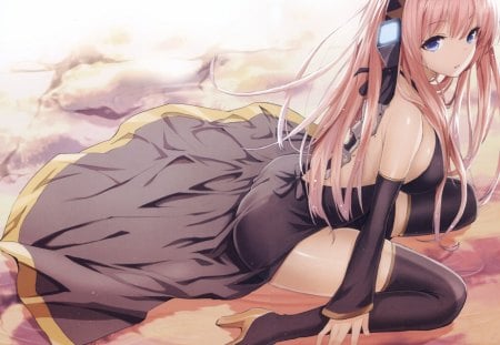 Megurine Luka - pretty, girl, cute, anime