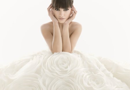 Amazing magicâ™¥ - white, entertainment, wedding, young girl, magical, fashion, dress, pure