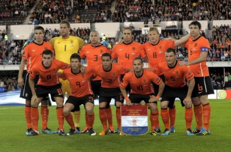 Euro 2012 - NETHERLANDS - black, soccer, thiserts, orange, color