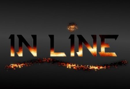 In Line - black, in, fire, line