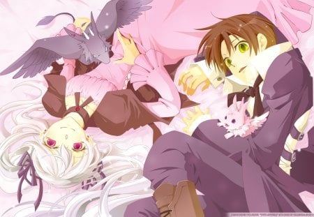 07 ghost_couples - boy, anime, girl, teito, o7 ghost