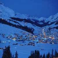 Snowy Mountain Village