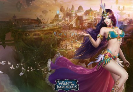 The Enchantress - video, game, war, enchantress