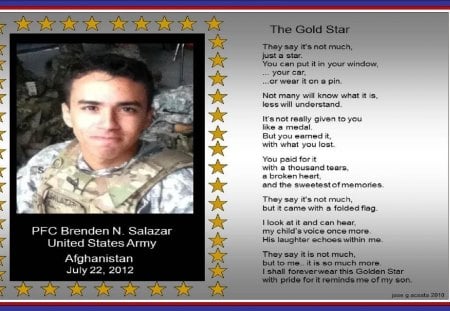 The Gold Star - usmc, marine corps, marines, recon