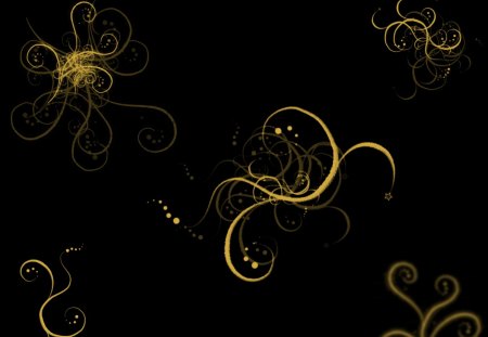 Black Gold........ - black gold, solid gold, wallpaper, black, gold