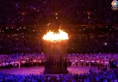 2012 Olympics: The Olympic Cauldron - london, olympics, 2012 olympics, torch, the cauldron