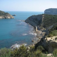 Mediterranian sea near Portichol Spain