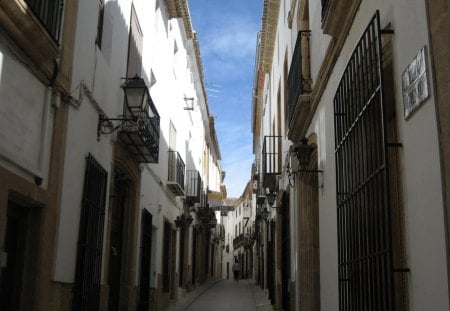 Old town in Spain - town, houses, architecture, spain