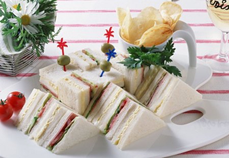 Club Sandwich - sandwich, food, service, breakfast