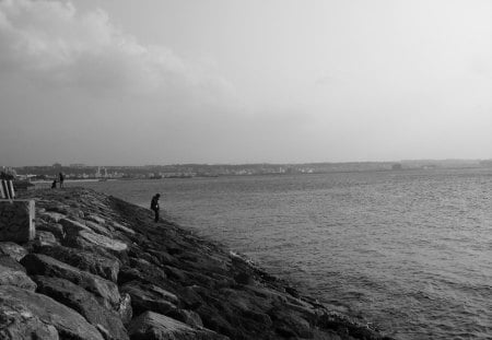 Untitled - sunset, peaceful, rocks, okinawa