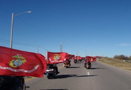 Marine Corps Flags - usmc, marine corps, marines, recon