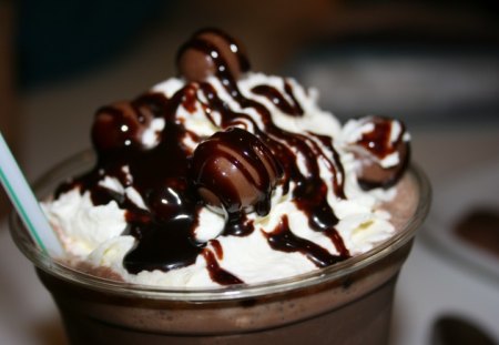 Chocolate Sundae - chocolate sundae, dessert, sundae, chocolate