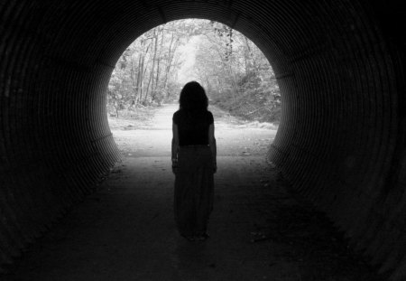 Light At The End Of The Tunnel - christian, heaven, end, tunnel, death, afterlife, light