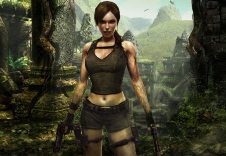 Lara Croft - video game, tomb raider, women, lara croft