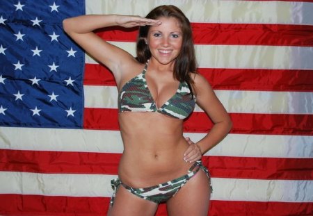 Here is a Swimsuit designed for the USA Cheerleaders - usmc, marine corps, marines, recon