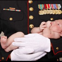 Military children serve too!! Semper Fi!