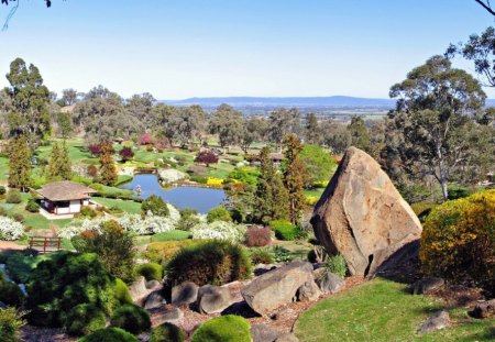 Japanese Garden in Cowra - nature, image, japanese, garden