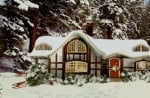 Snowy_Woodland_Cottage_Wallpaper