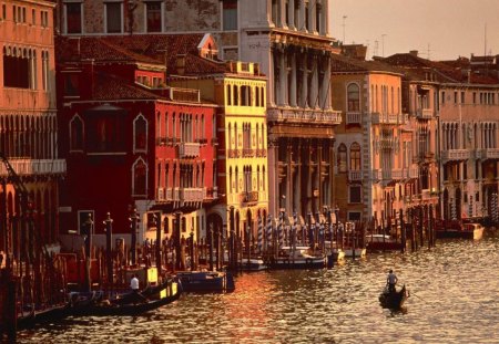 Sun Soaked Venice. - of, the, rays