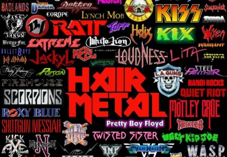 Hair Band Legends - hair bands, metal, band, heavy metal, hair band