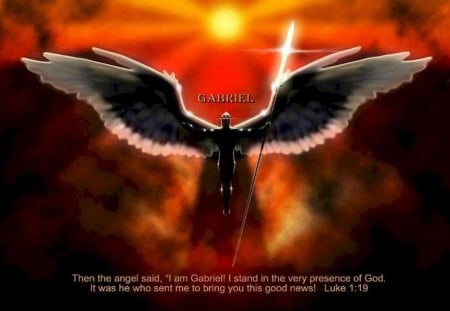 Christian Inspiration - archangel, gabriel, inspiration, christian