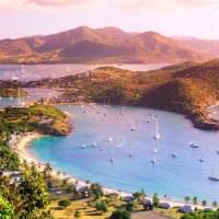 Leeward Island, Lesser Antilles, Caribbean Island