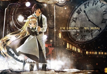 No sense of Time - manga, anime, time, gosick